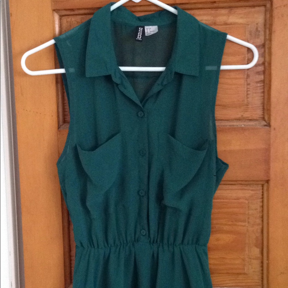 RELISTED Divided by H&M Forrest green dress - Picture 2 of 4